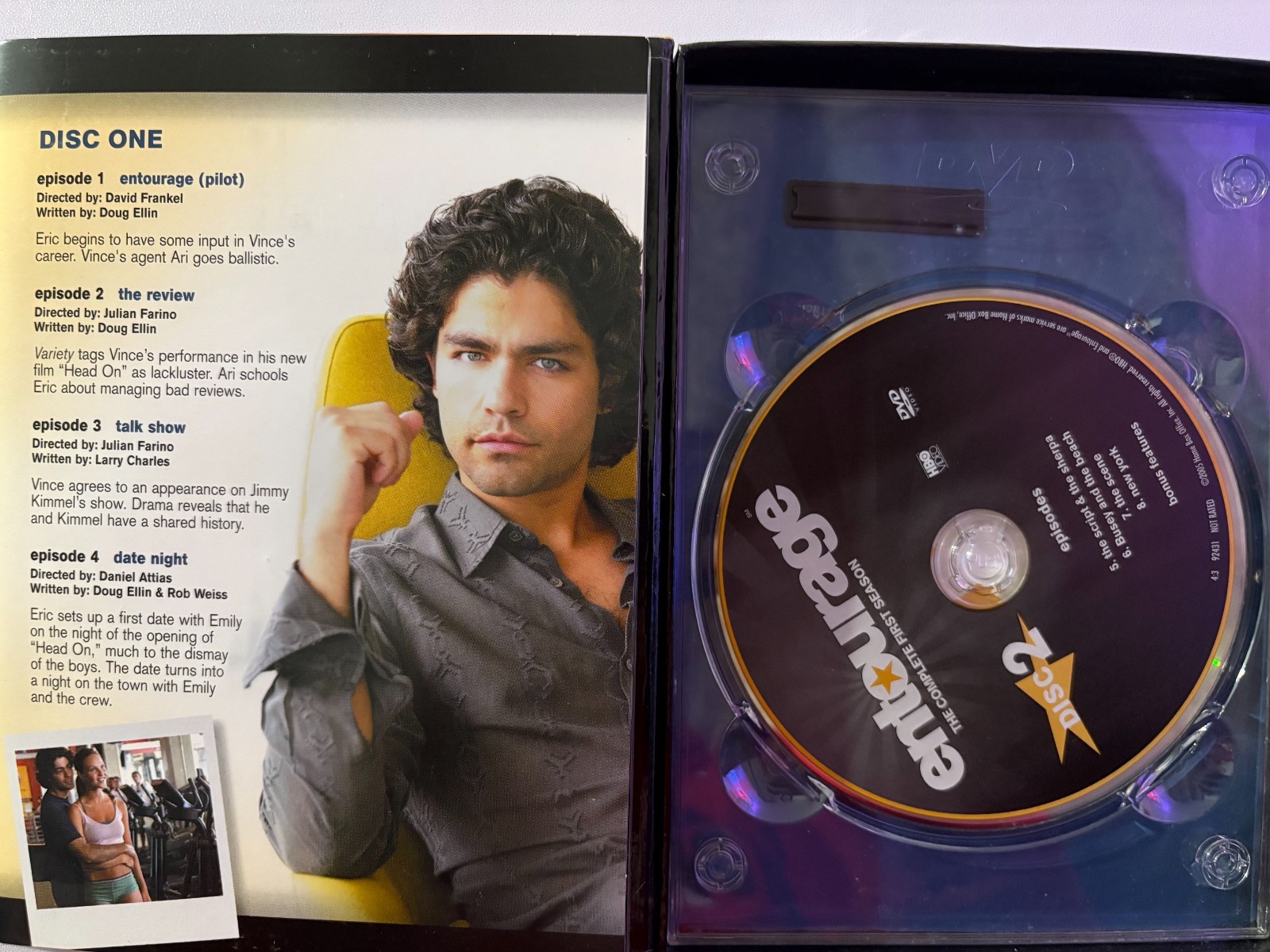 Entourage Season 1 and 2 DVDs Complete