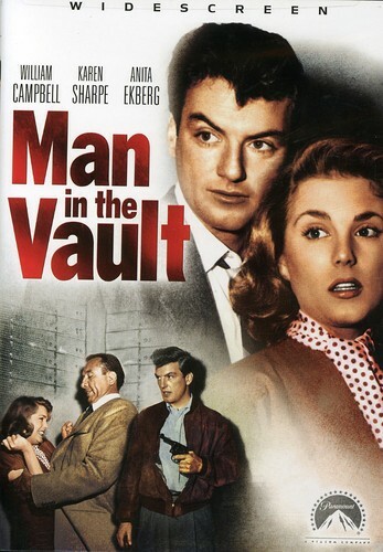 DVD Man in the Vault: William Campbell Karen Sharpe Anita Ekberg Mike Mazurki