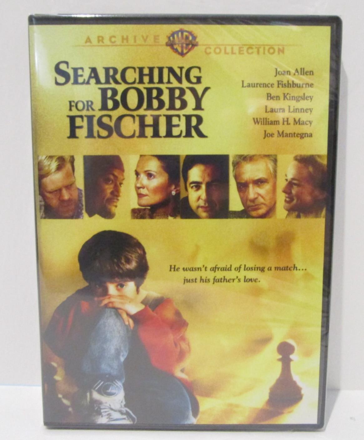 Searching For Bobby Fisher DVD 1993 Joe Mantegna Ben Kingsley Max Pomeranc