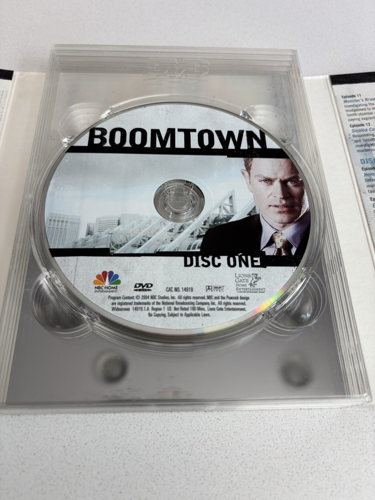 Boomtown Season One DVD 5 Disc Set Christopher Gorham Christian Camargo