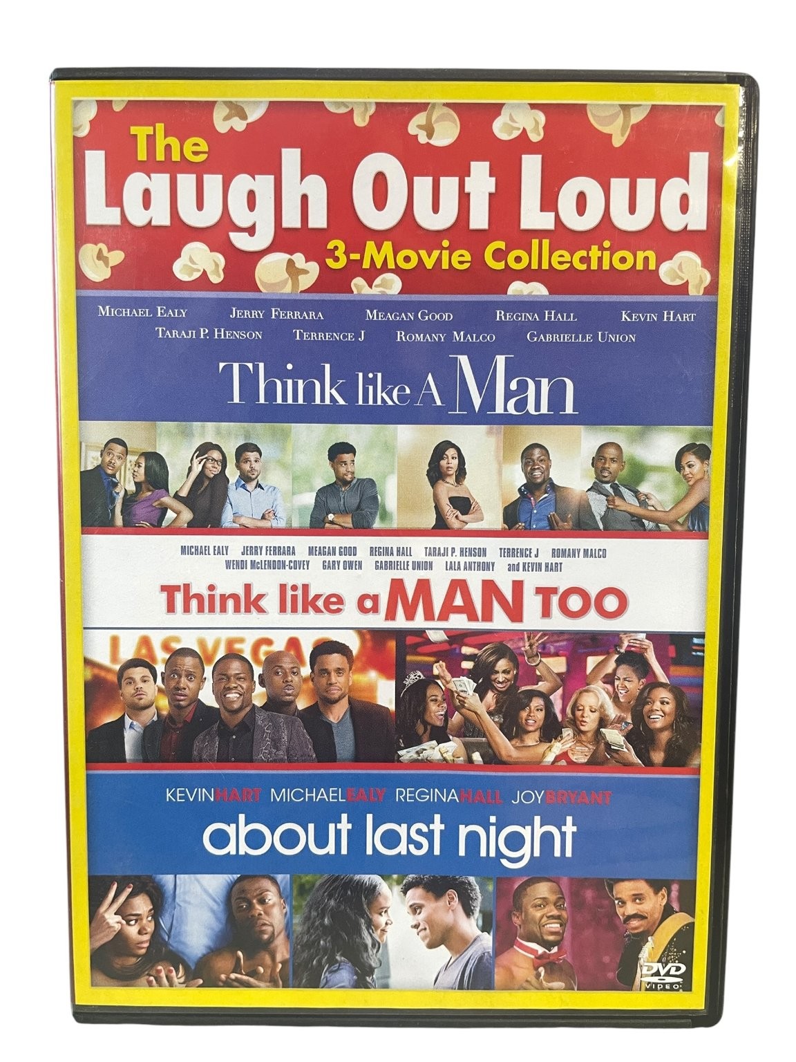 Laugh Out Loud 3-Movie Collection DVD 2014 Kevin Hart Think Like A Man