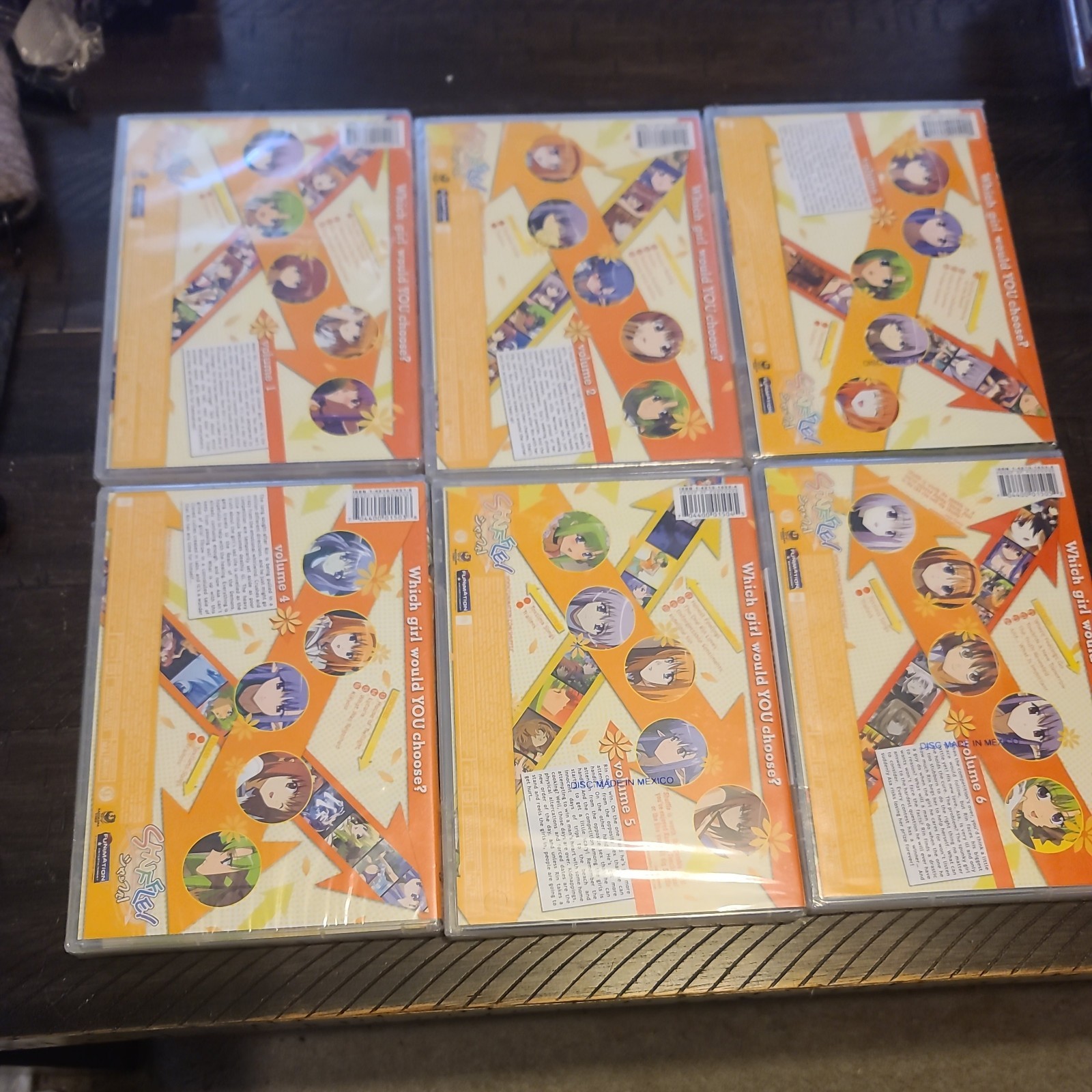 Shuffle! Season 6 Disk Set DVDs all brand new sealed 24 episodes total kadokawa