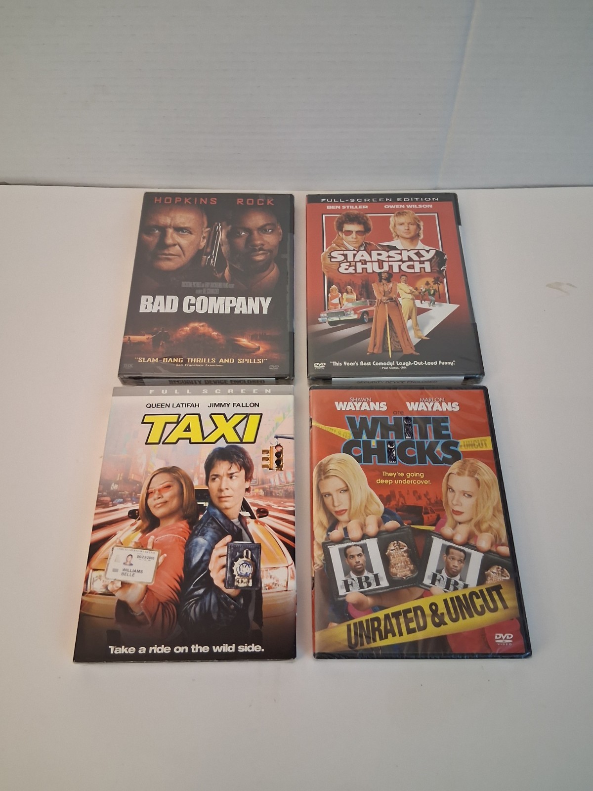4 Cop Buddy Comedies On DVD. Bad Company (2002 DVD). Starsky & Hutch (2004 DVD).