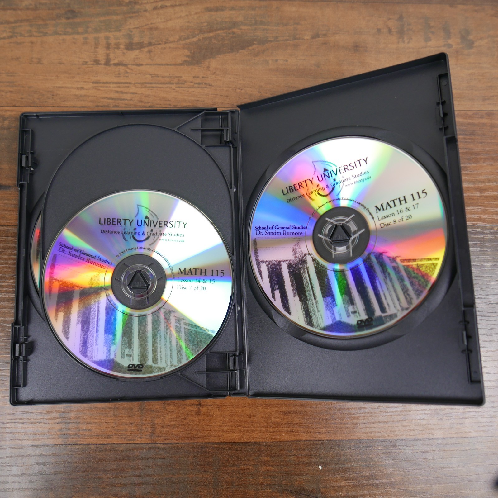 Liberty University General Studies Distance Learning Program DVD Math 115 Rumore