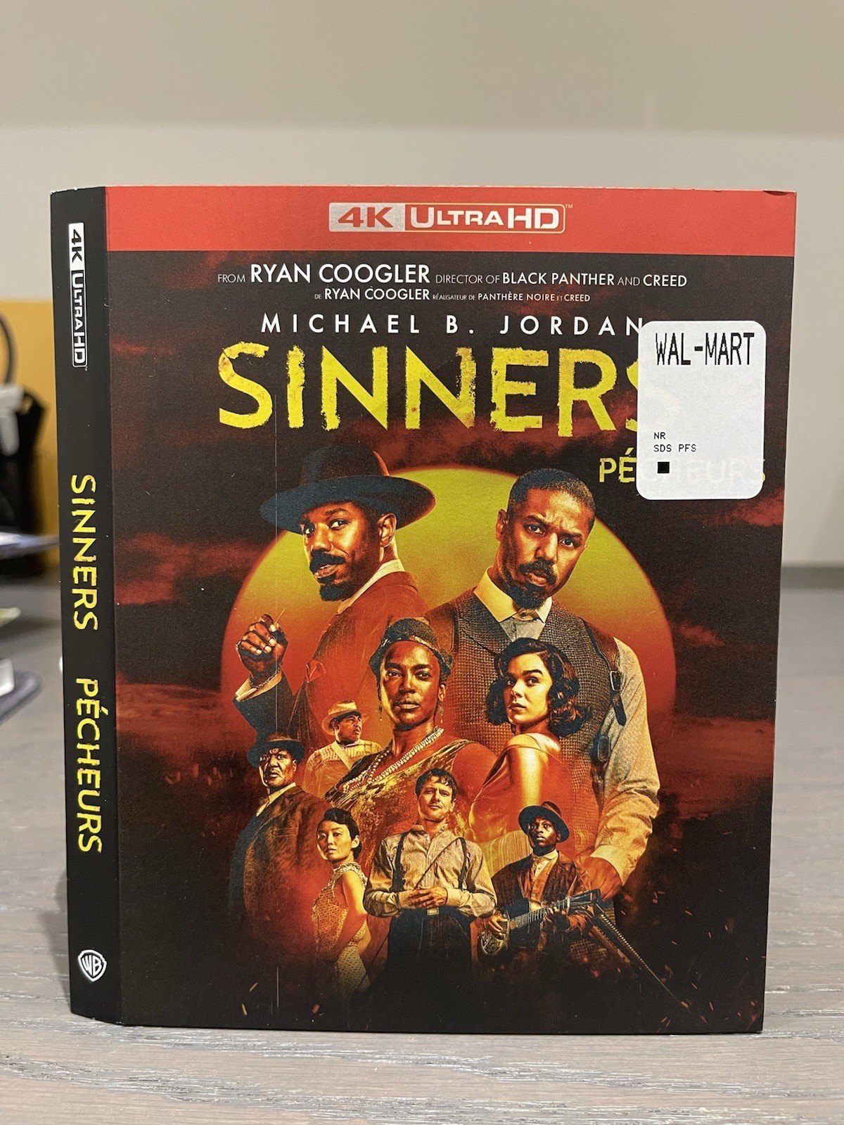 Sinners “4K Cover Only” (No Disc No Case)