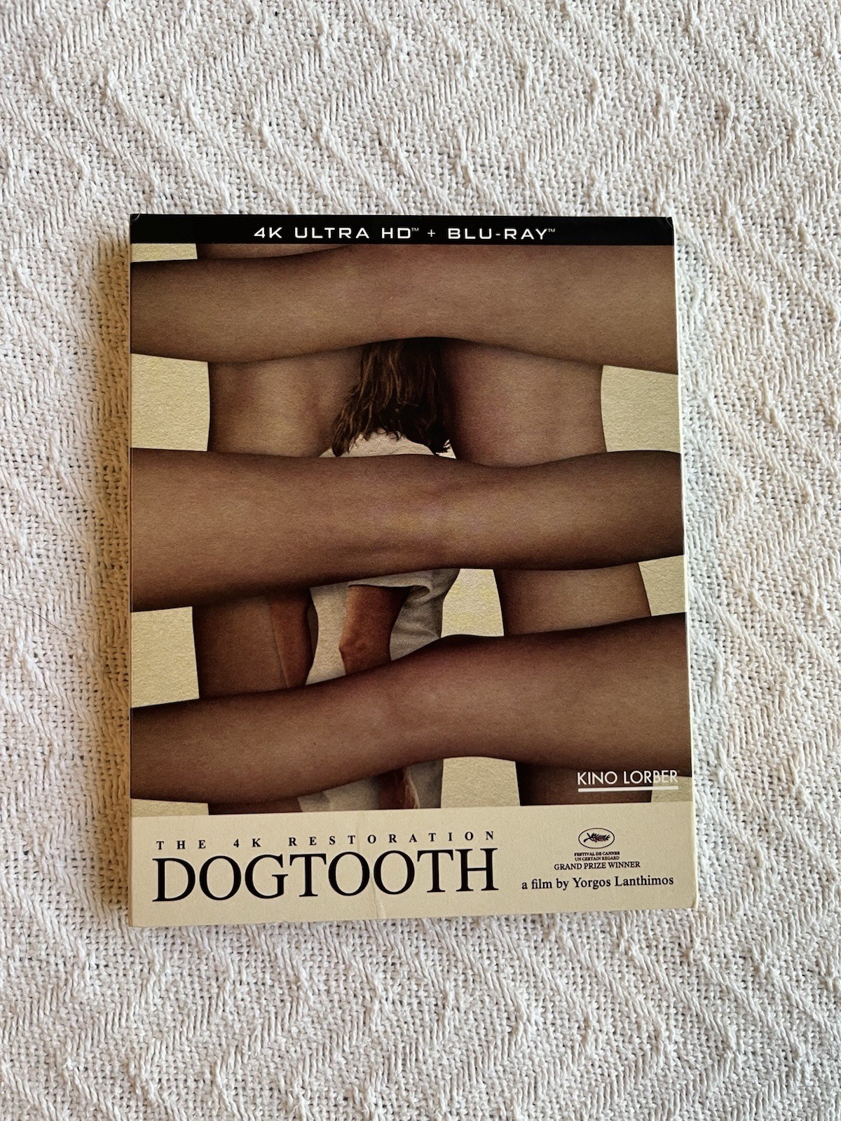 Dogtooth Kino Lorber 4K UHD + Blu-Ray + OOP Slipcover – Minor Damage – Like New