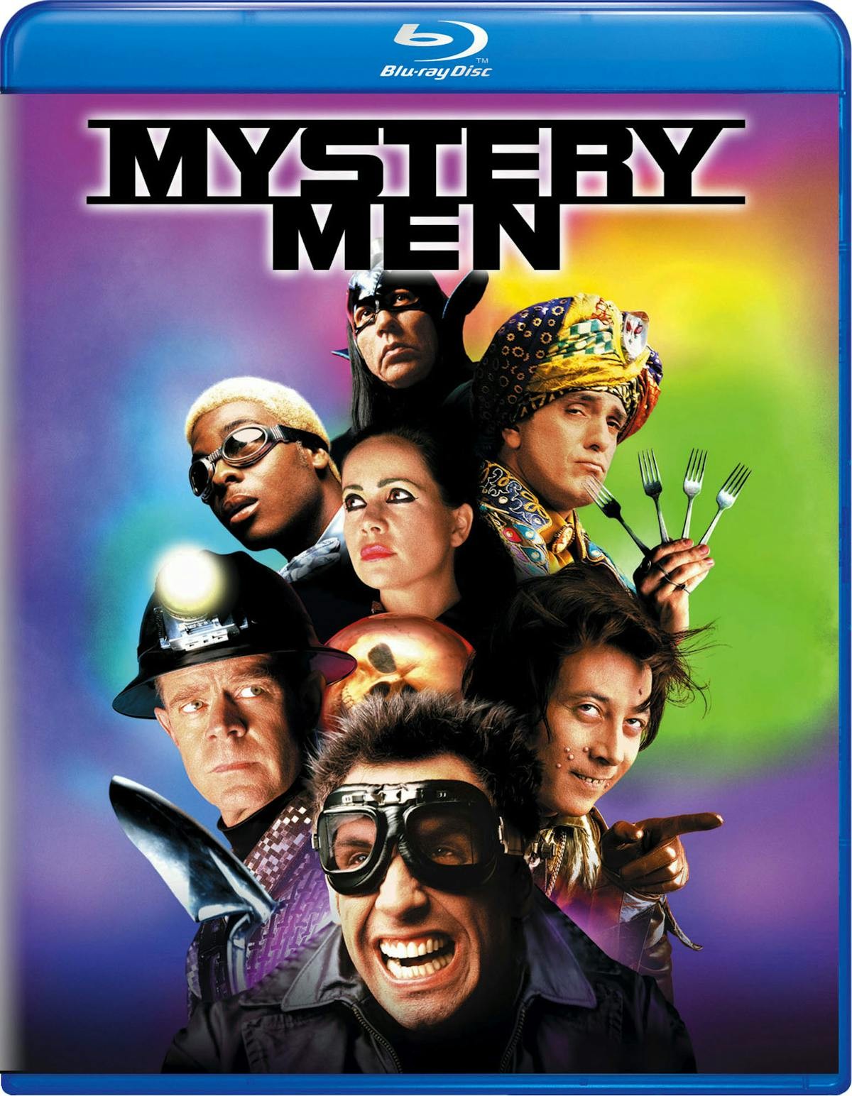 Mystery Men Blu-ray Hank Azaria NEW