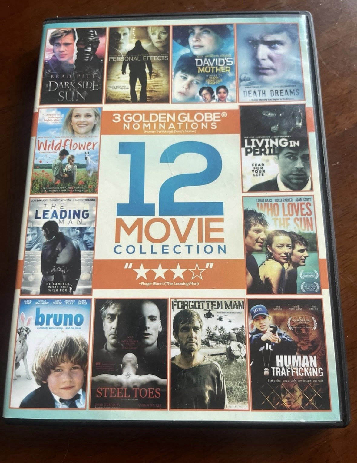 Echo Bridge 12 Movie Collection (DVD, Brad Pitt, Reese Witherspoon, Drama)