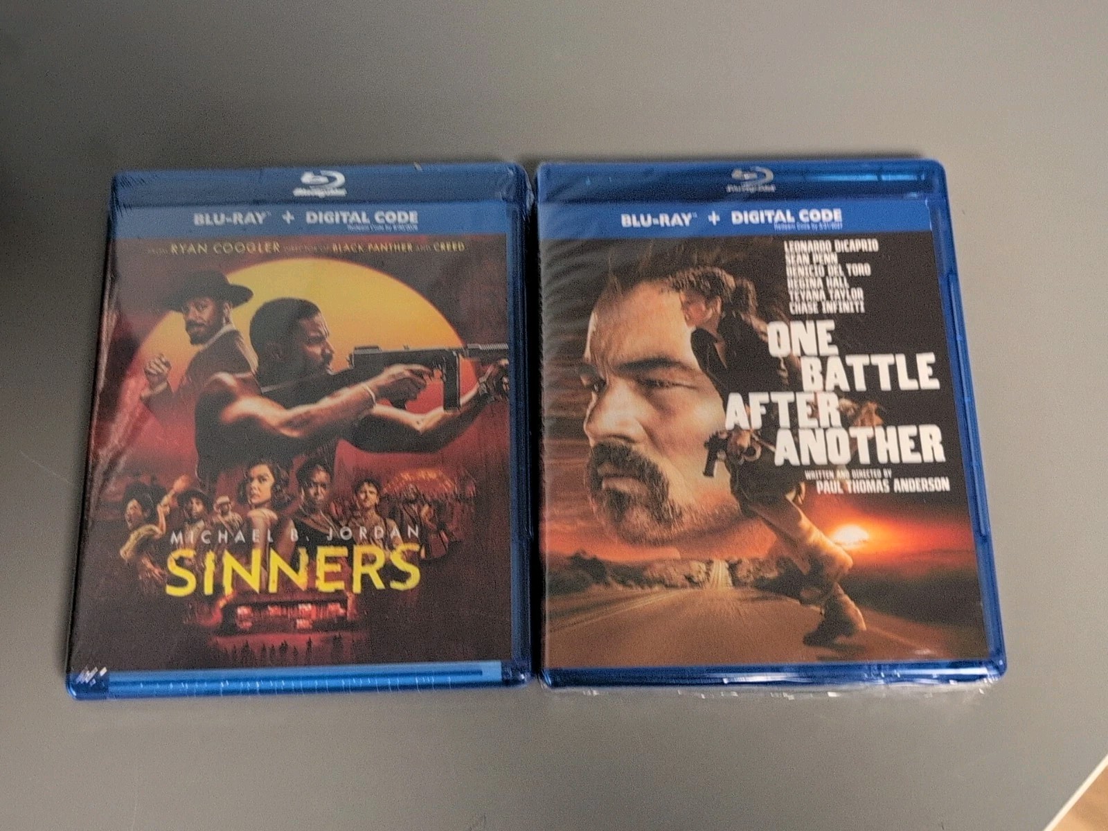 *ONE BATTLE AFTER ANOTHER & SINNERS* OSCARS BLU-RAY UNPLAYED DISCS NO DIGITAL