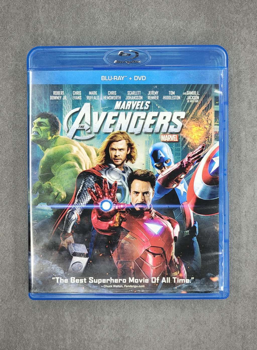 Marvel’s The Avengers (Two-Disc Blu-ray/DVD Combo in Blu-ray Packaging) DVDs