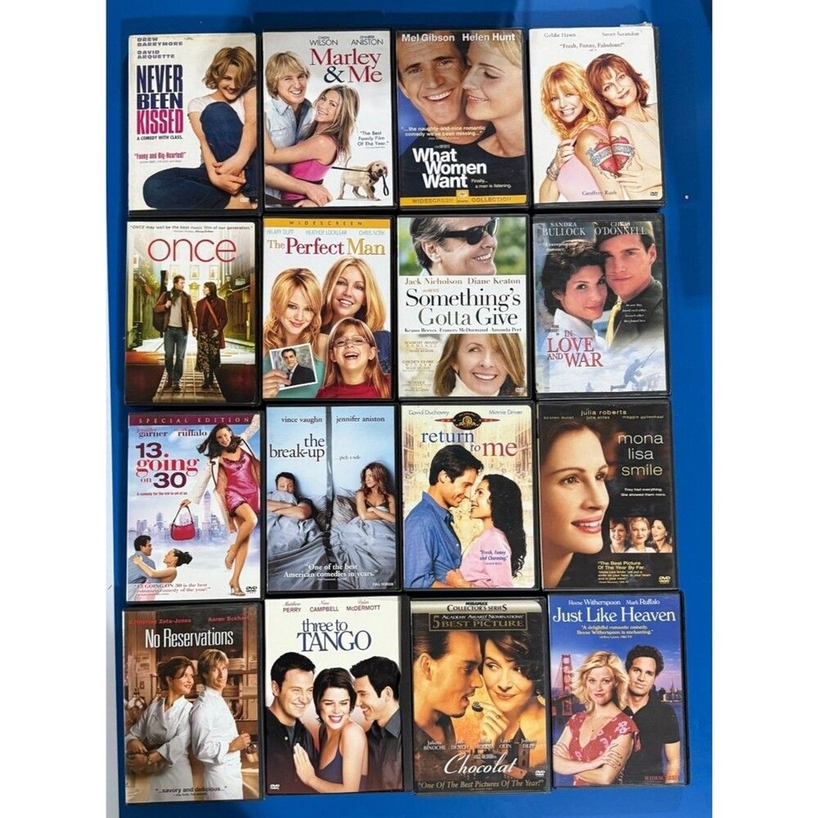 Romantic comedy DVD bundle – perfect for date nights & collectors MX53