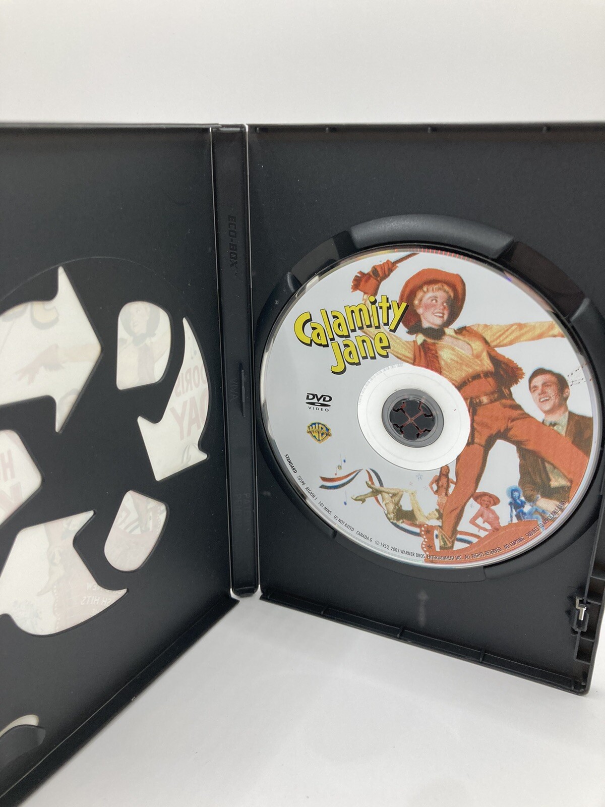 Calamity Jane DVD Warner Bros Doris Day, Howard Keel -101 Minutes Bonus Features