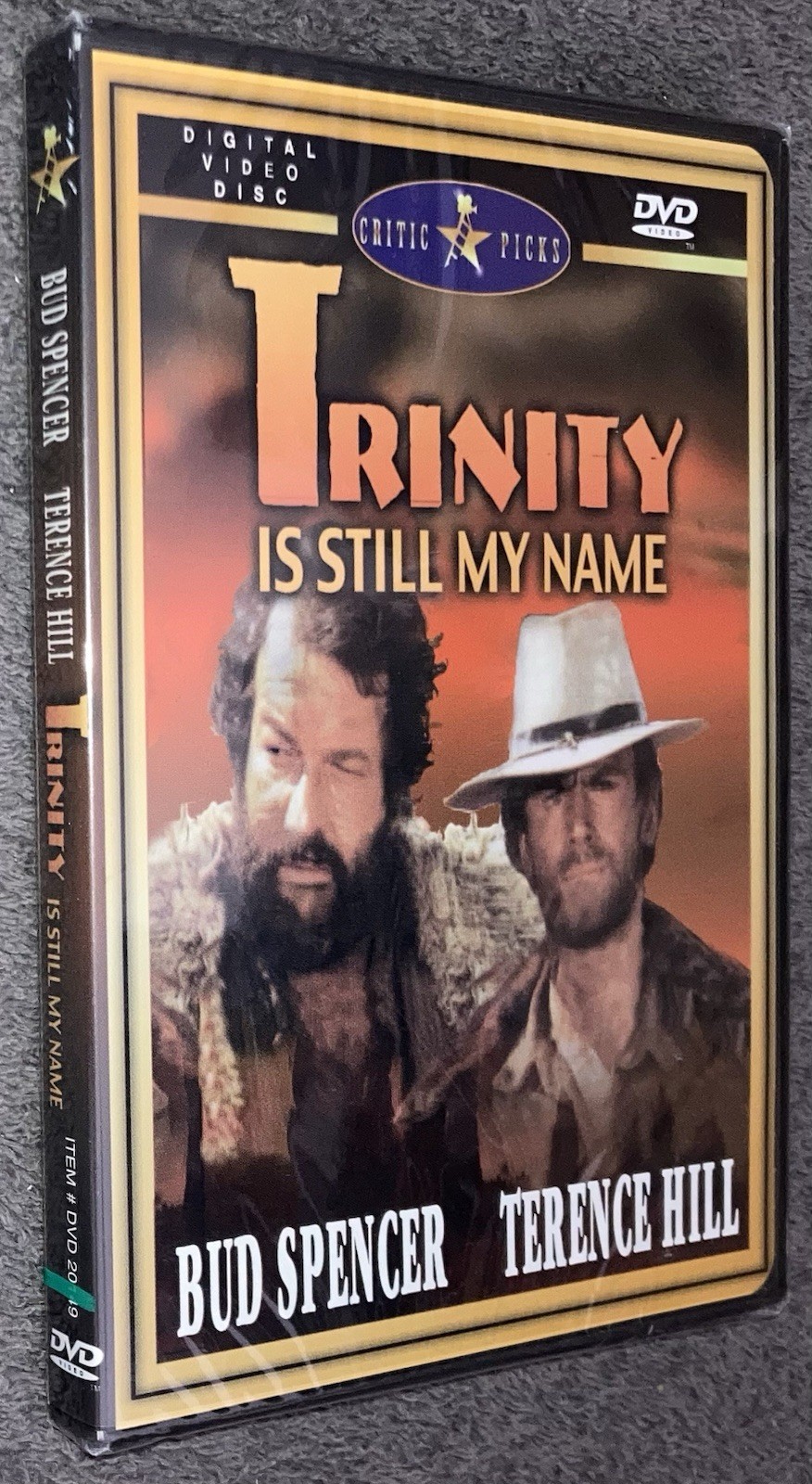 Trinity Is Still My Name 1971 DVD Terence Hill Bud Spencer Harry Carey Jr. NEW