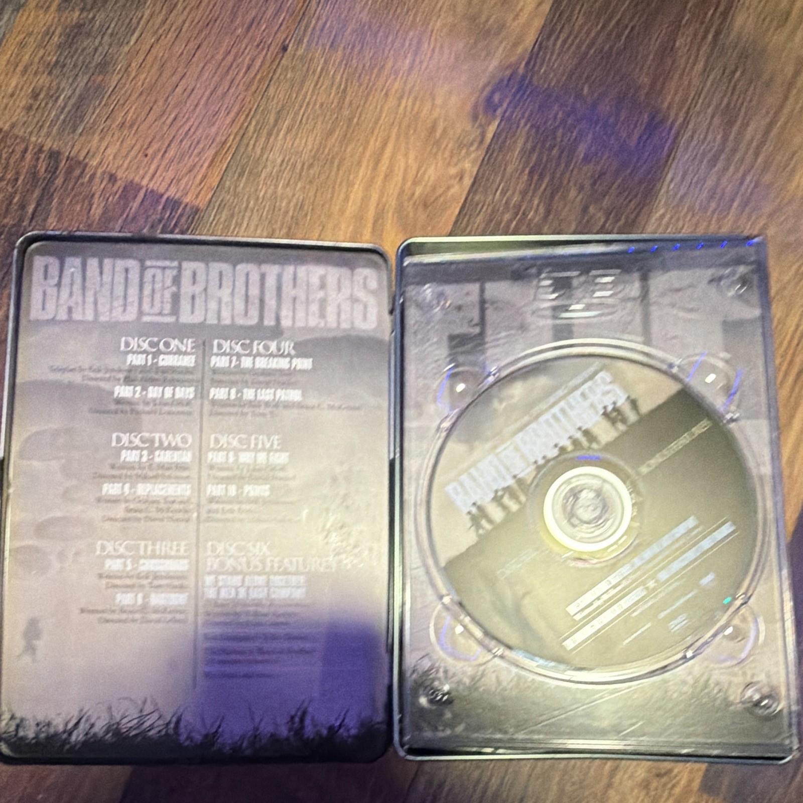 Band of Brothers Blu-ray Disc Set with Steelbook Case