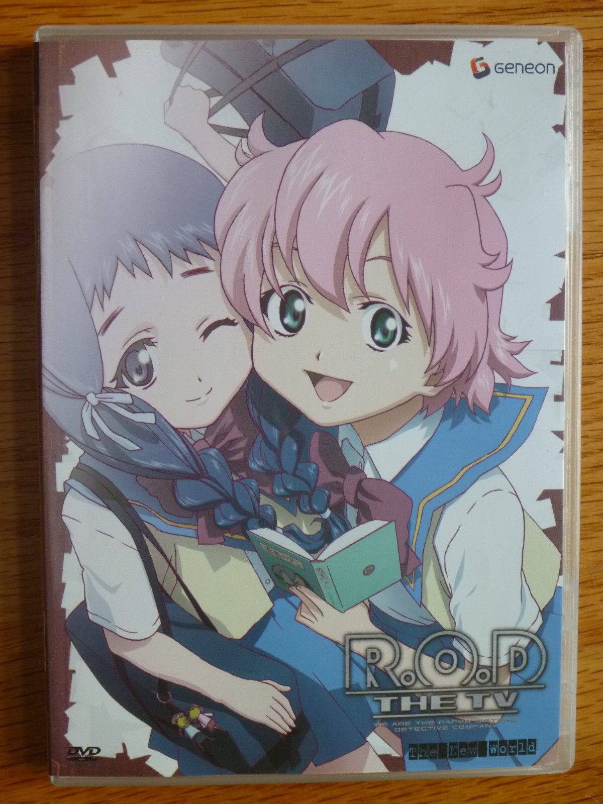R.O.D TV Read Or Die DVD Vol 7 The New World Anime Eps 24-26 + Board ROD Geneon