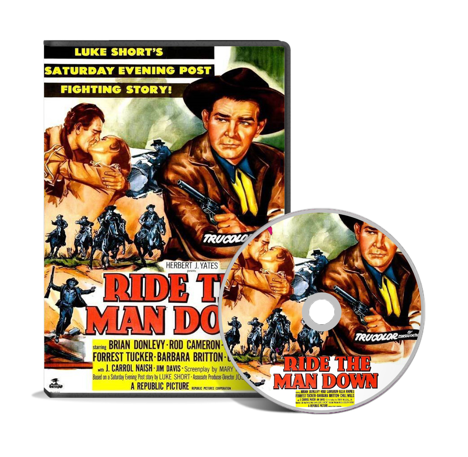 Ride the Man Down (1952) Western DVD