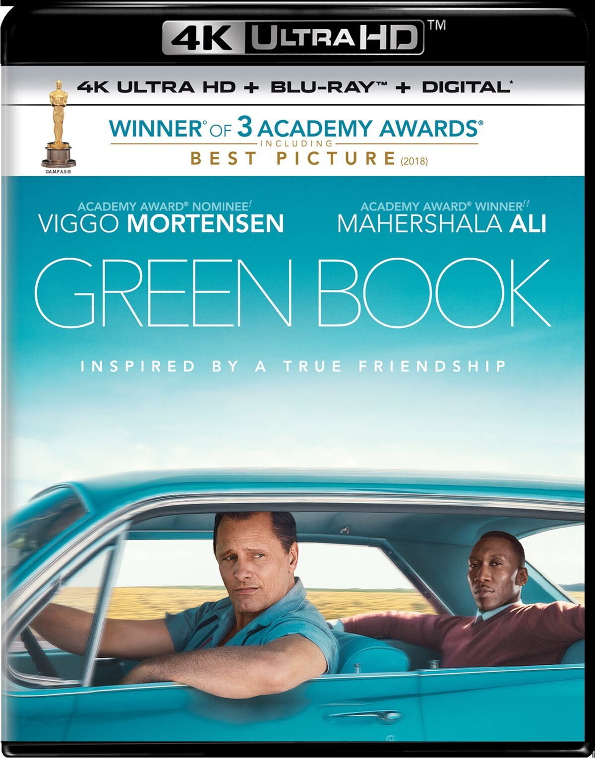 Green Book 4K UHD Blu-ray Viggo Mortensen NEW