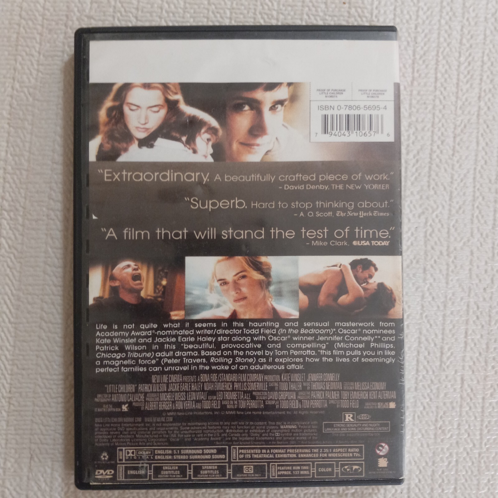 Little Children (DVD, 2007, 137 min., R, Region 1)