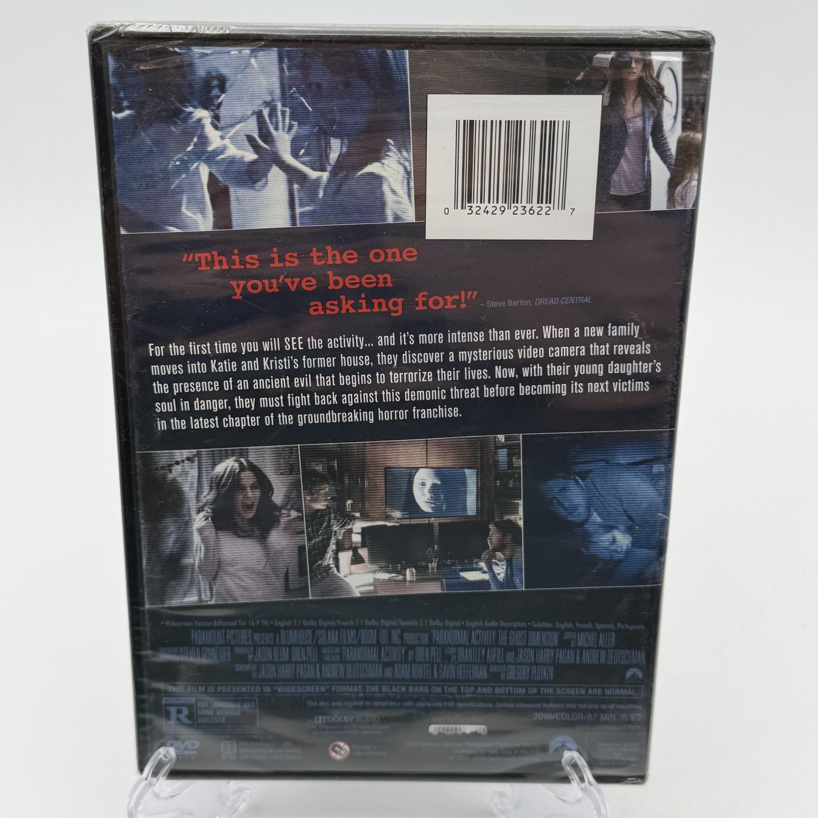 Paranormal Activity The Ghost Dimension DVD New Sealed Rated R Horror Movie