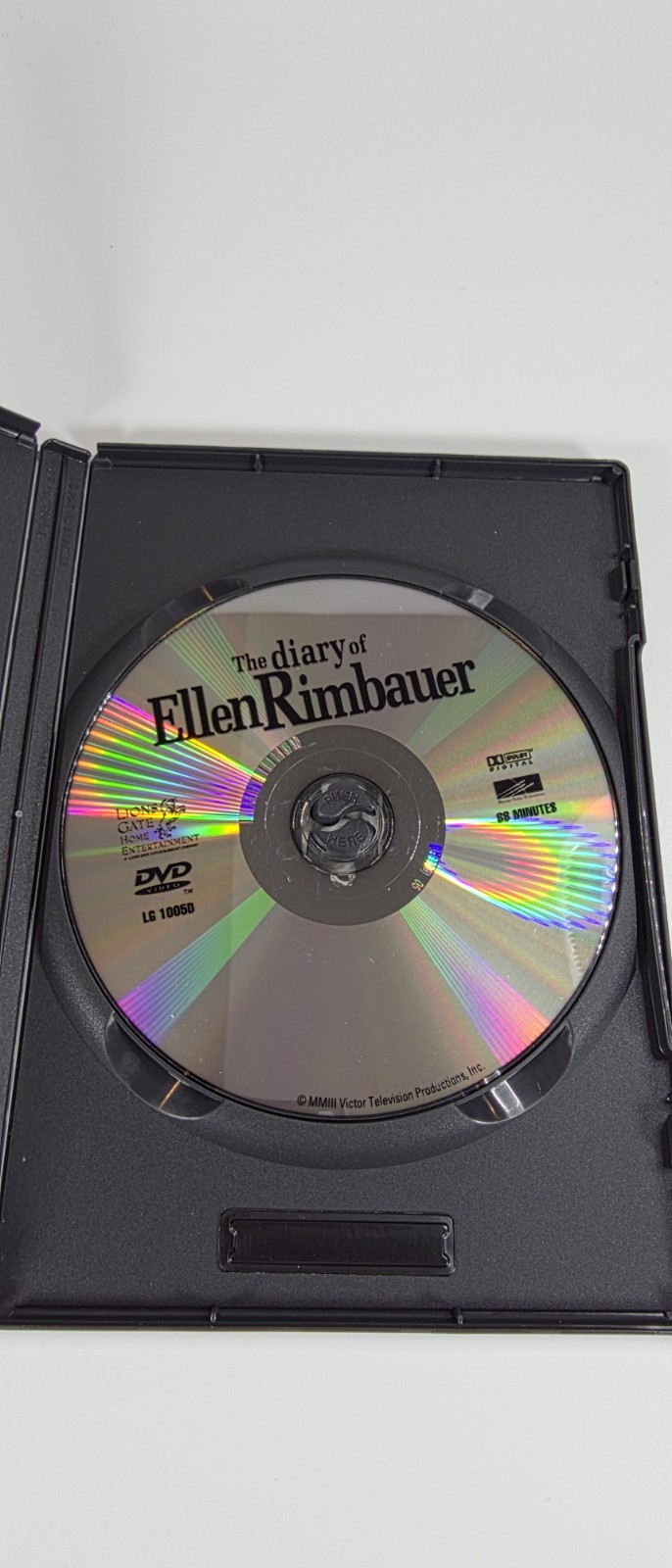 The Diary Of Ellen Rimbauer (DVD, 2003) Stephen King Rose Red Horror