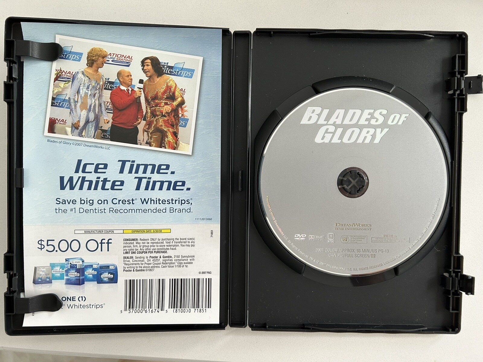 Blades of Glory (Will Ferrell, Jon Heder, Full Screen) Previously Viewed DVD