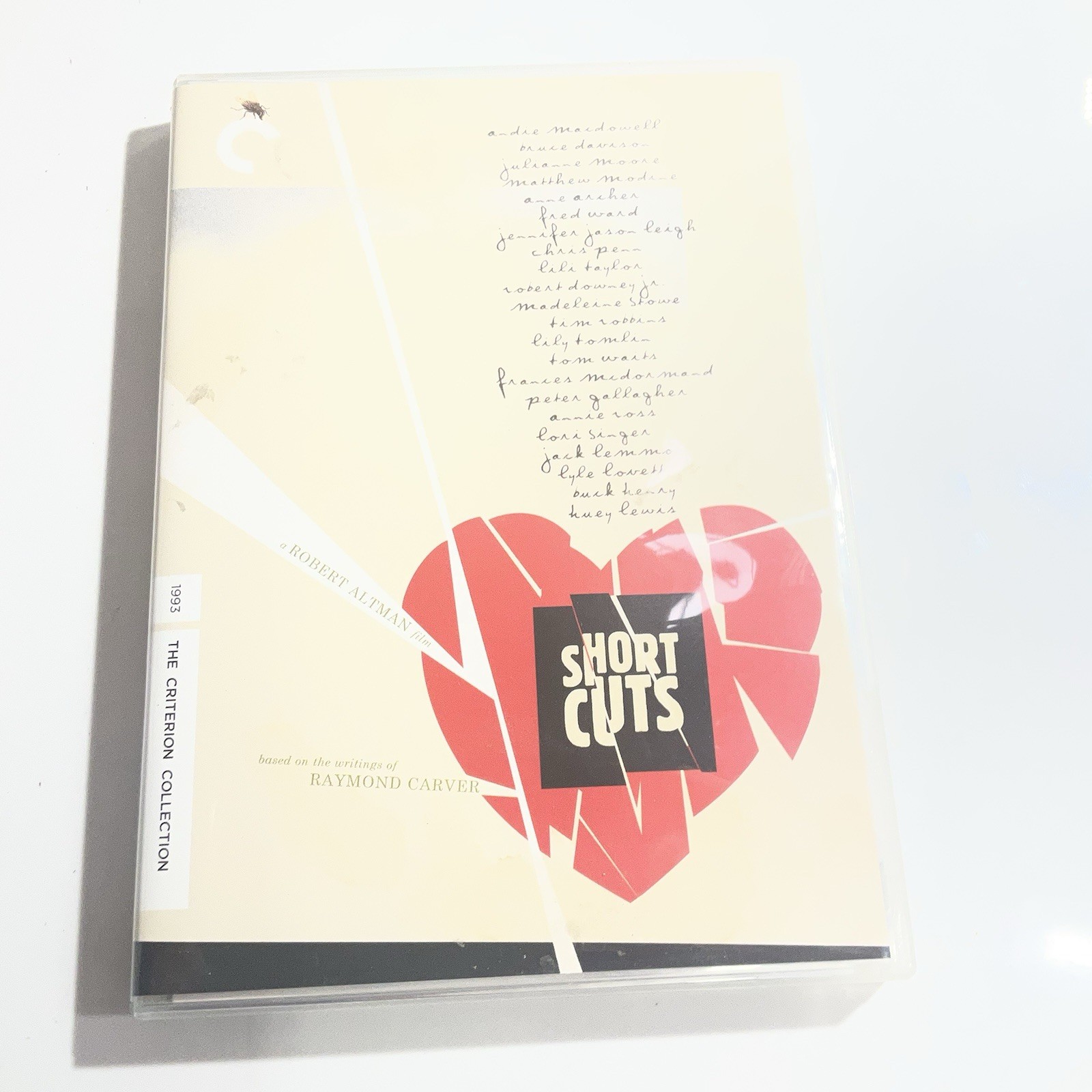 Short Cuts (DVD, 1993 Robert Altman Film, 2 Disc Set) Criterion Collection #265