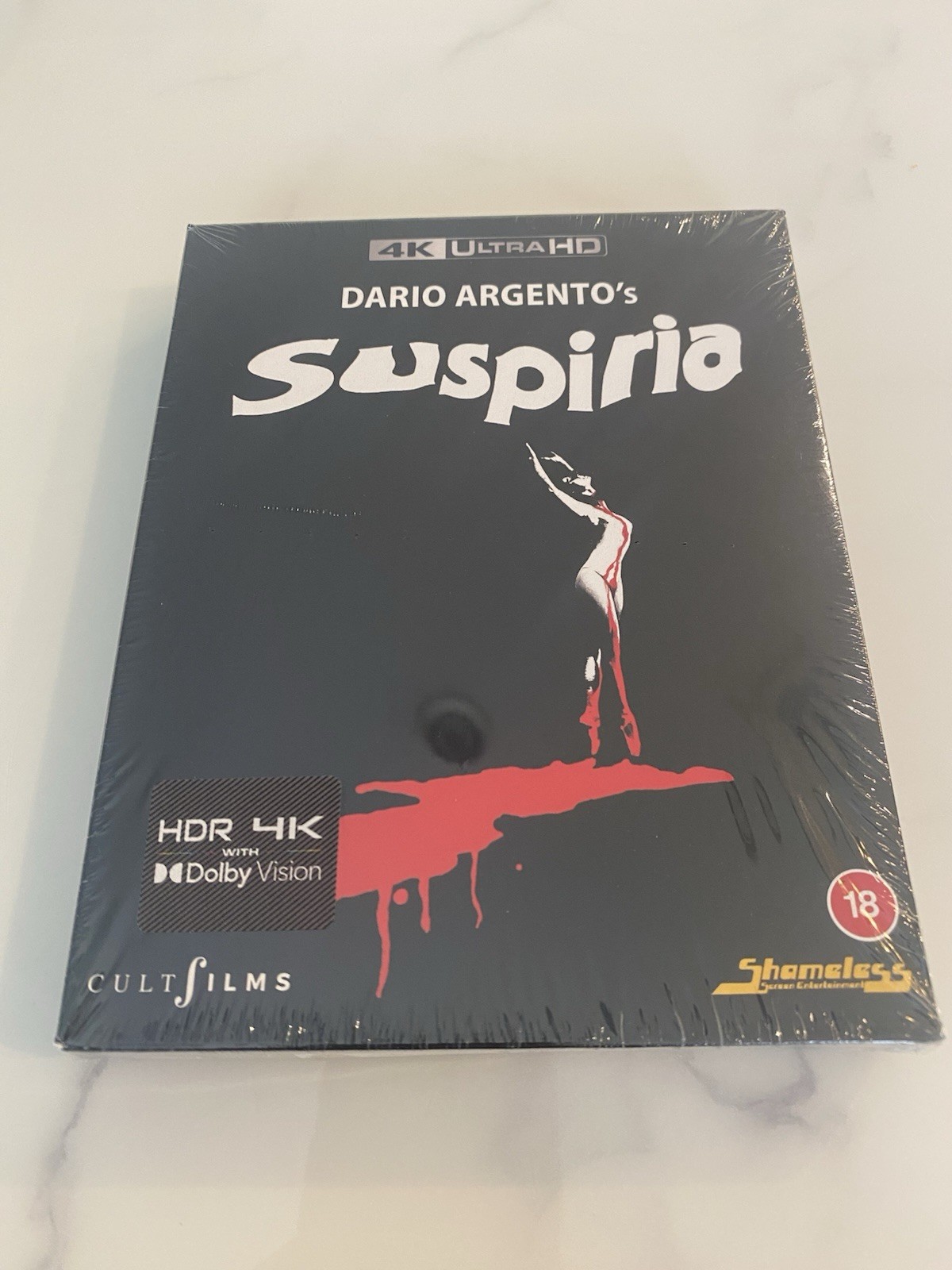 Suspiria 4K Limited Edition – Brand New – Dario Argento Approved Edition! *Read*
