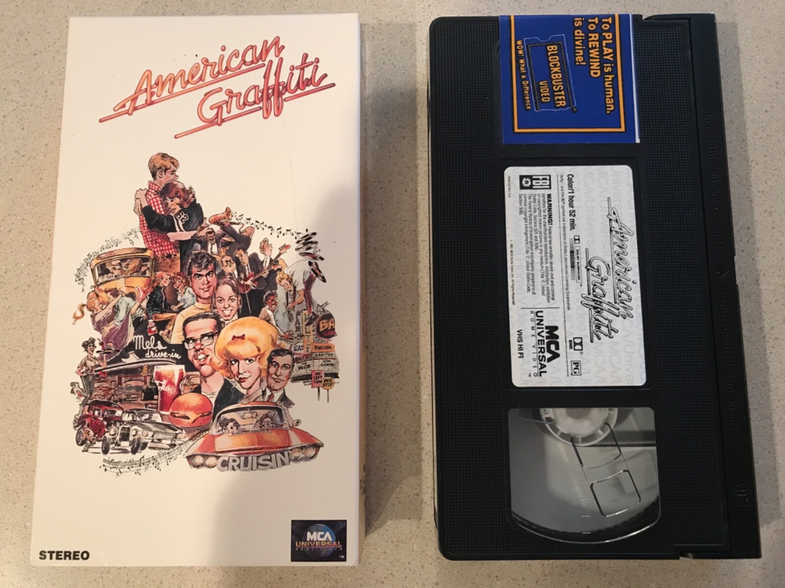 American Graffiti (VHS, 1990) Richard Dreyfuss, Ronny Howard, Paul Le Mat