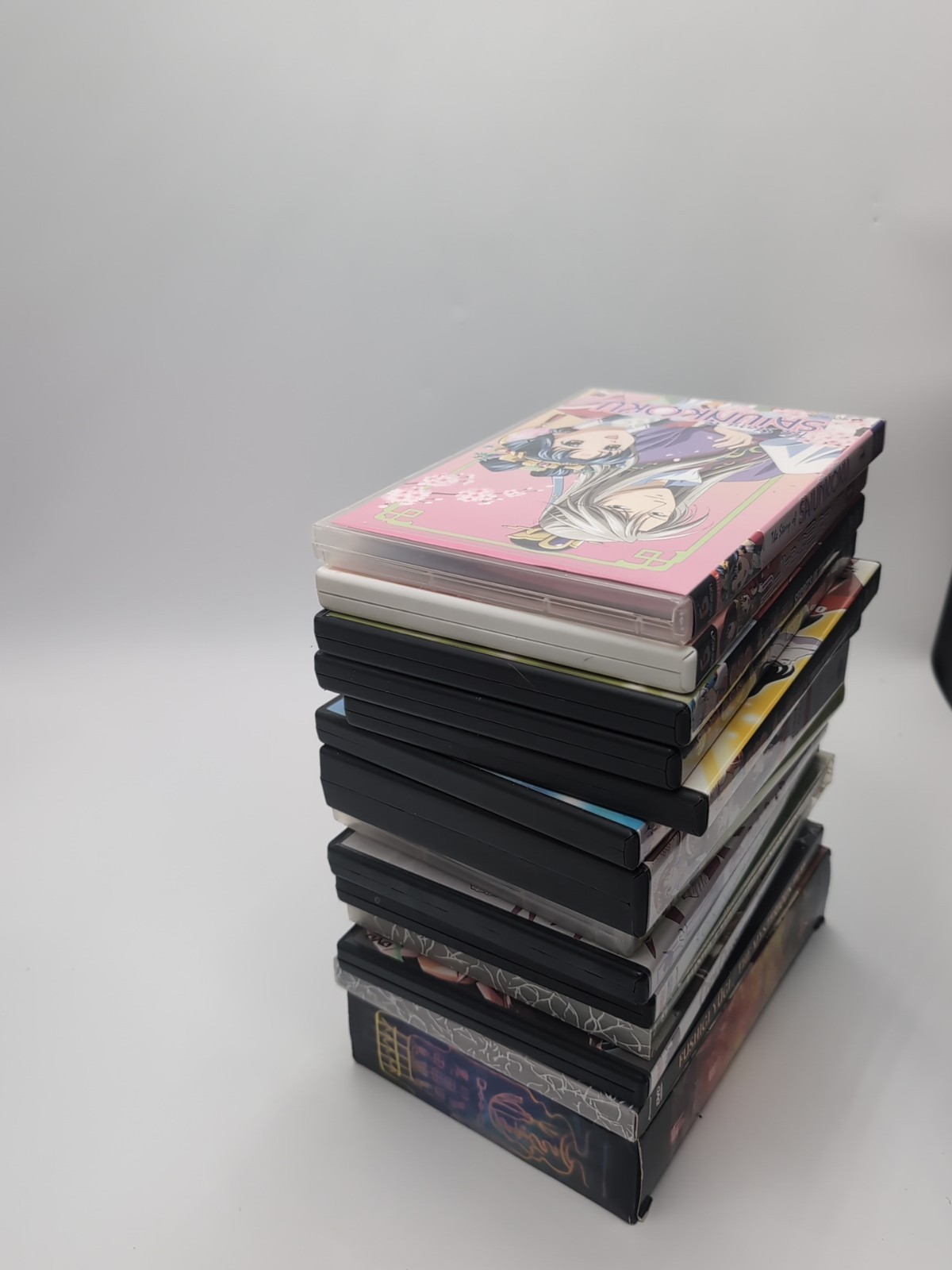 Mixed Lot of 14 Anime DVDs Some Sets Inuyasha Sister Princess Fushigi Yugi Code