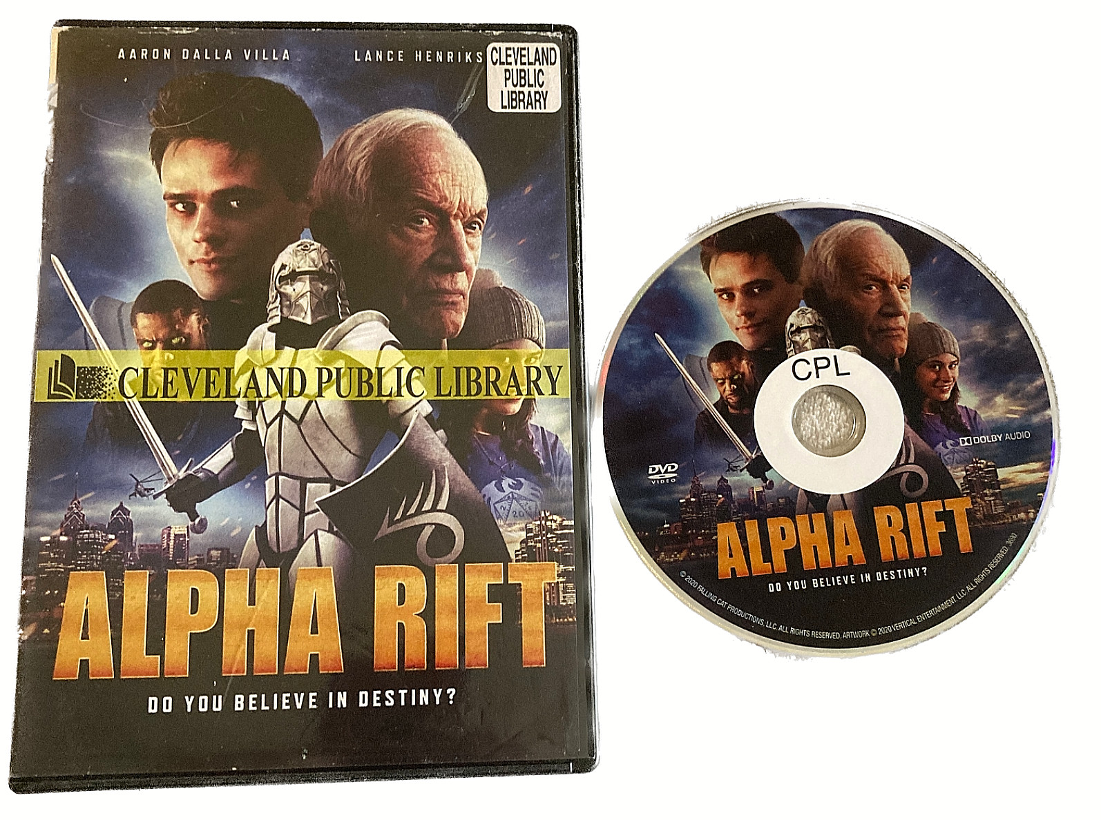 Alpha Rift (2020), DVD Movie, Vertical Ent. (2021) D. Lantz, L. Henriksen Gaming