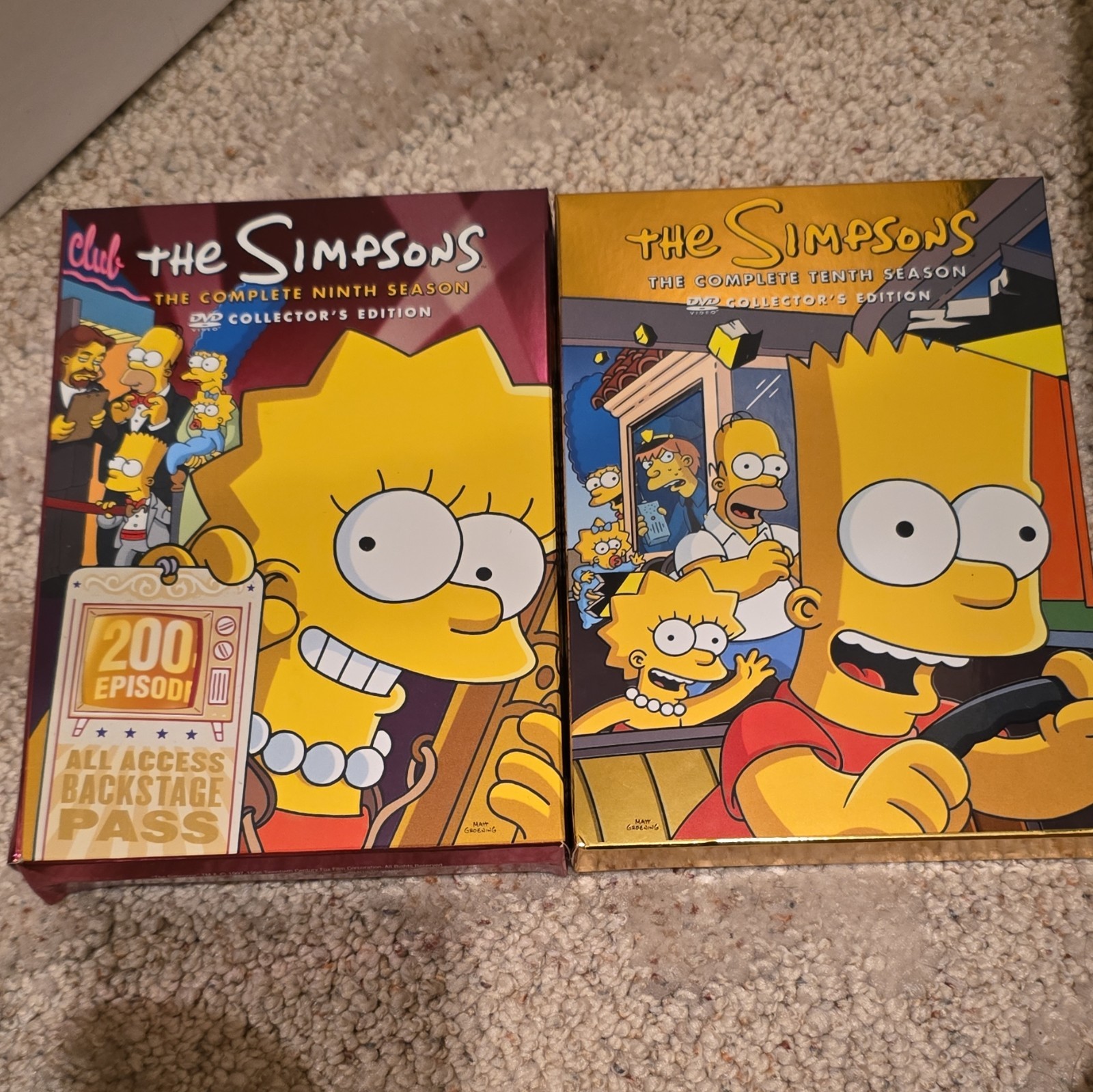 The Simpsons Seasons 9-10 DVD Collector’s Edition TV Series Box Set