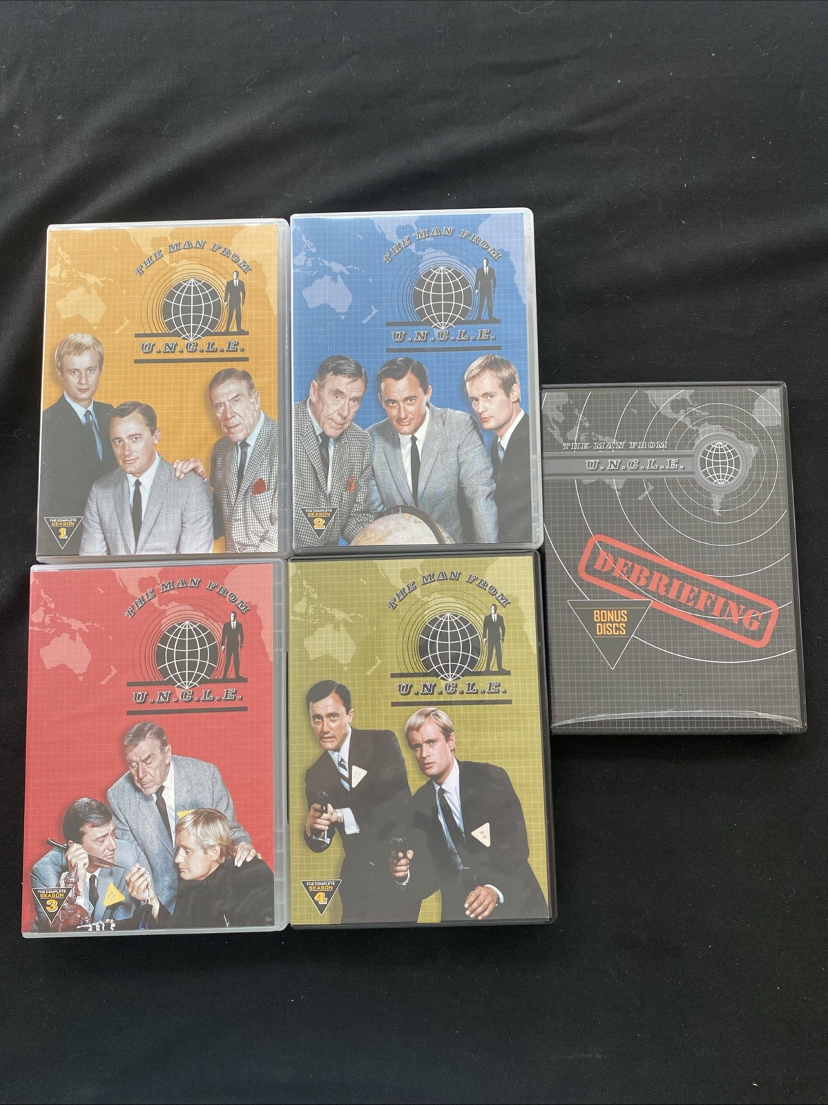 The Man From UNCLE -The Complete Series 41 Disc DVD Box Set U.N.C.L.E. Free Ship