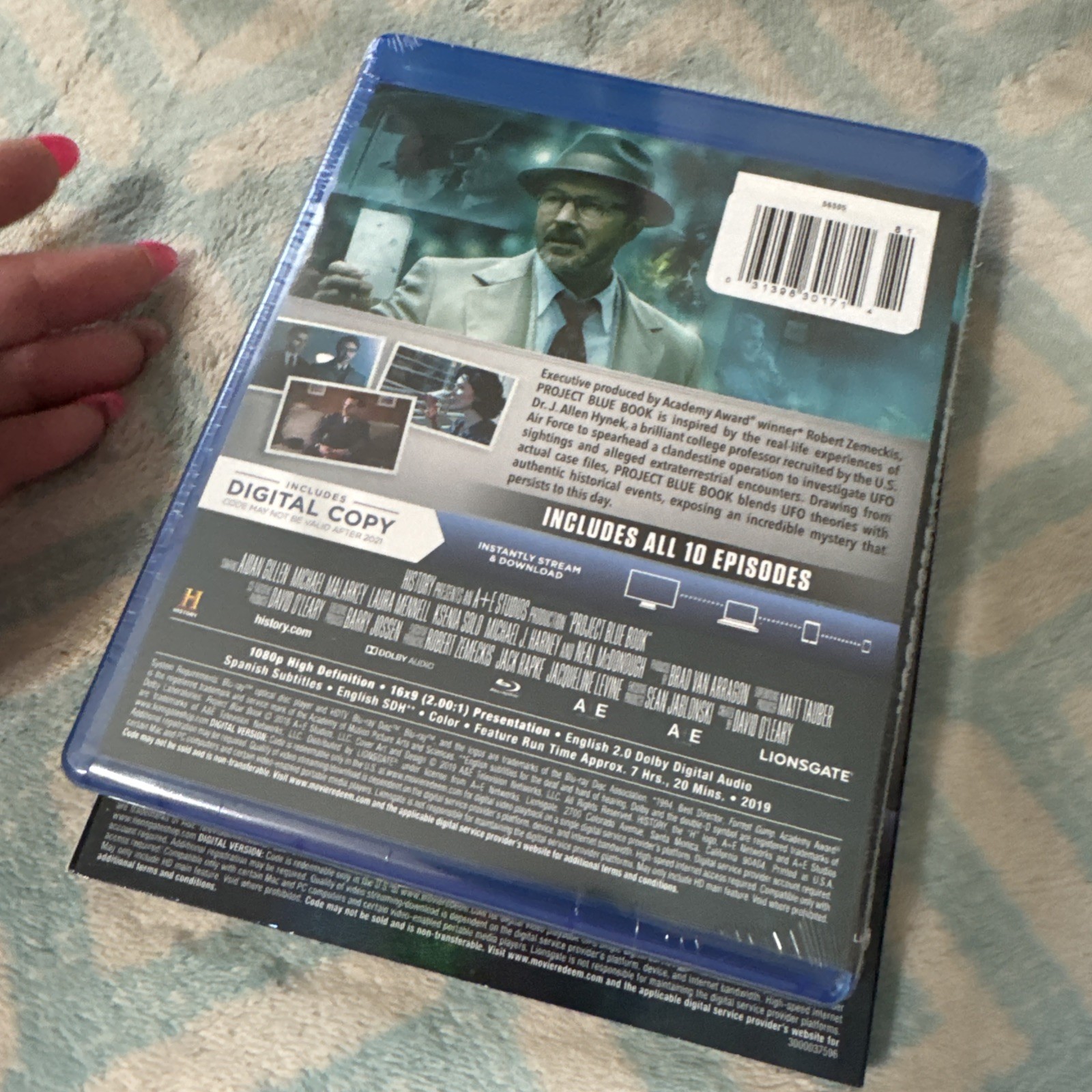 NEW** Project Blue Book: Season 1 – [Blu-ray] W~ SLIP! History Channel