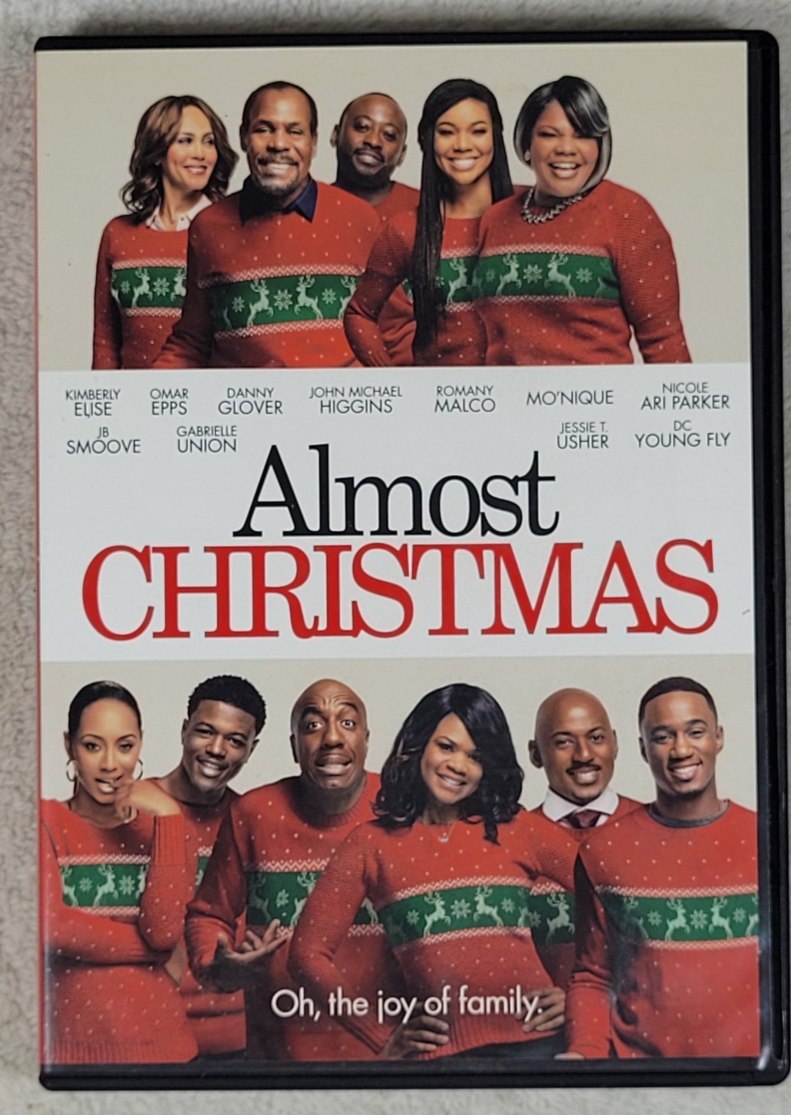 Almost Christmas DVD 2016 Kimberly Elise Omar Epps Danny Glover Comedy Romance