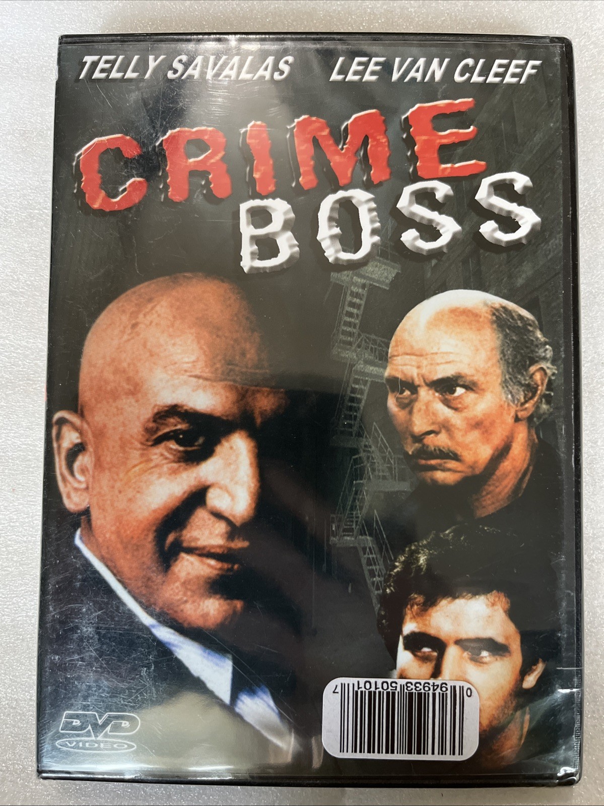Crime Boss (DVD, Vina) NEW SEALED Savalas & Van Cleef