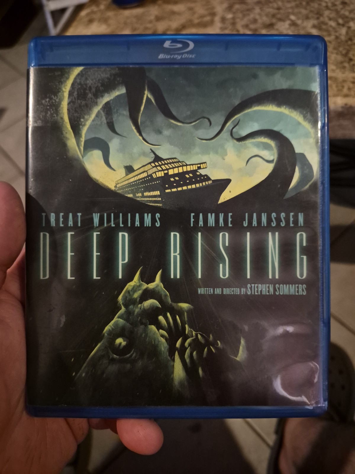 Deep Rising (Blu-ray, 1998) Super Super Super Super Rare Oop