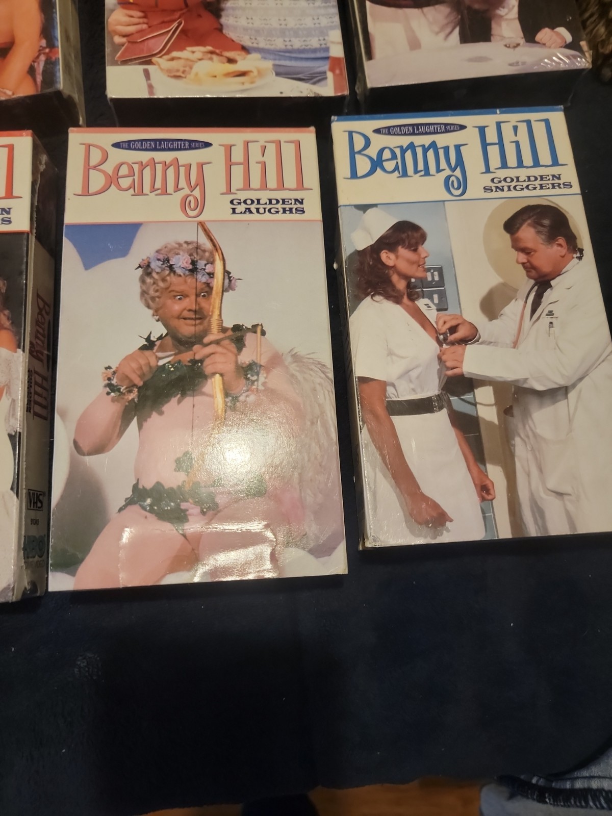 The Complete Life Time Benny Hill Shows VHS Collection (Lot of 17)