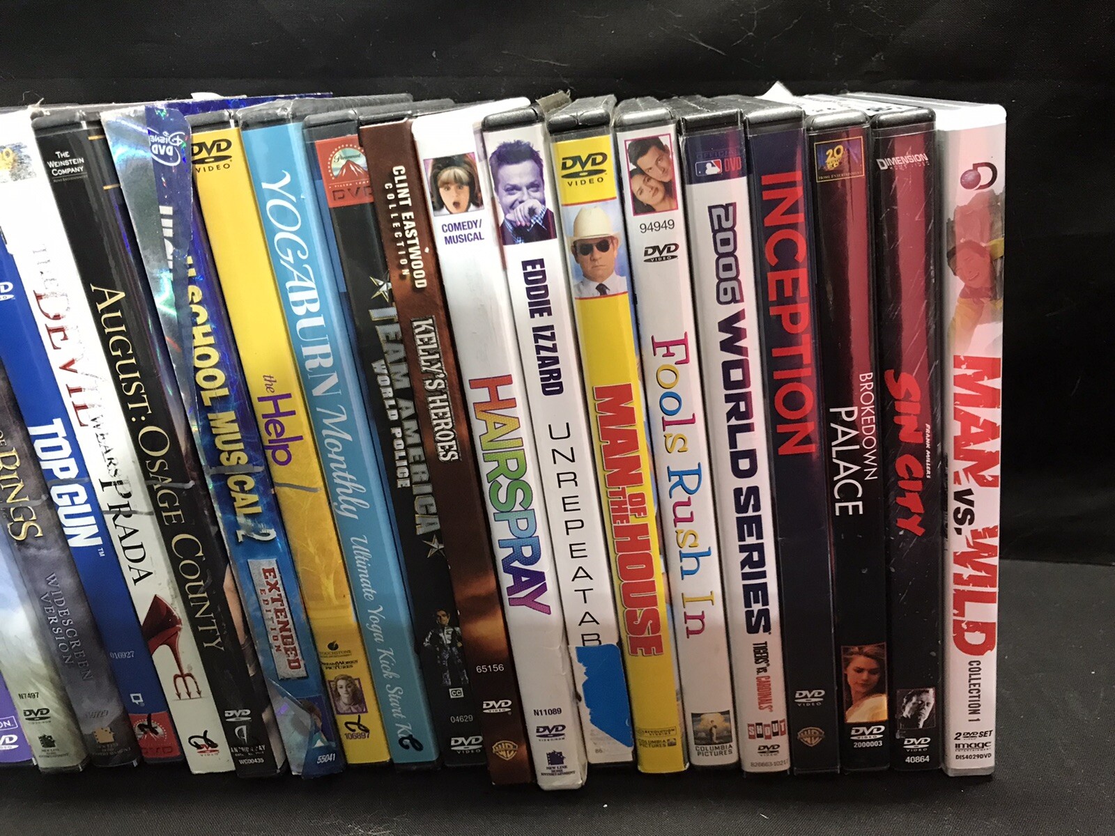 LOT OF 25 DVD ASSORTED MOVIES and Tv Shows! RANDOM MIXED LOT PG-R Used