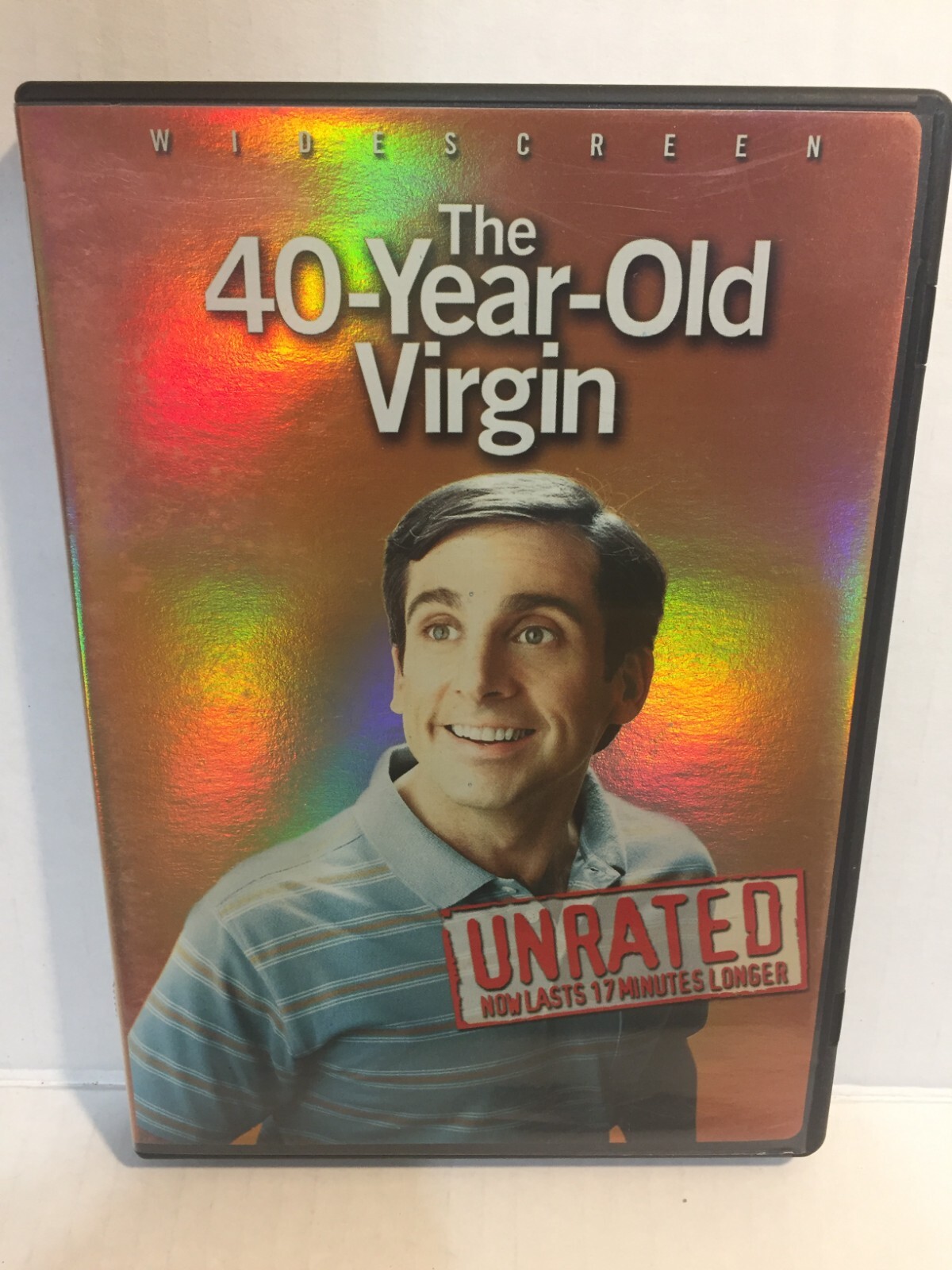 The 40 Year Old Virgin Unrated DVD Widescreen Ships Same Day with Tracking
