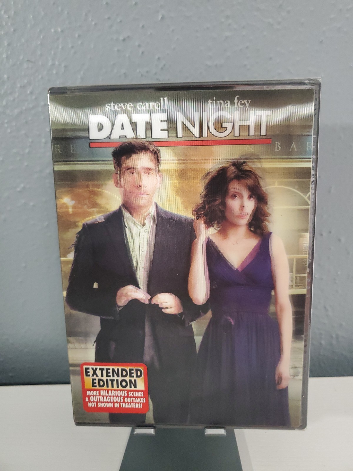 Date Night (DVD, 2010, WS, Extended Edition) w/ Lenticular Card Sealed Brand New