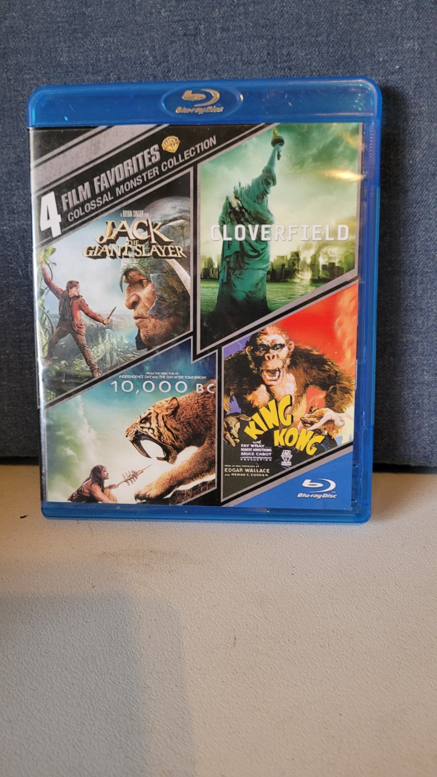 Colossal Monster Collection: 4 Film Favorites (Blu-ray Disc, 2014, 4-Disc Set)