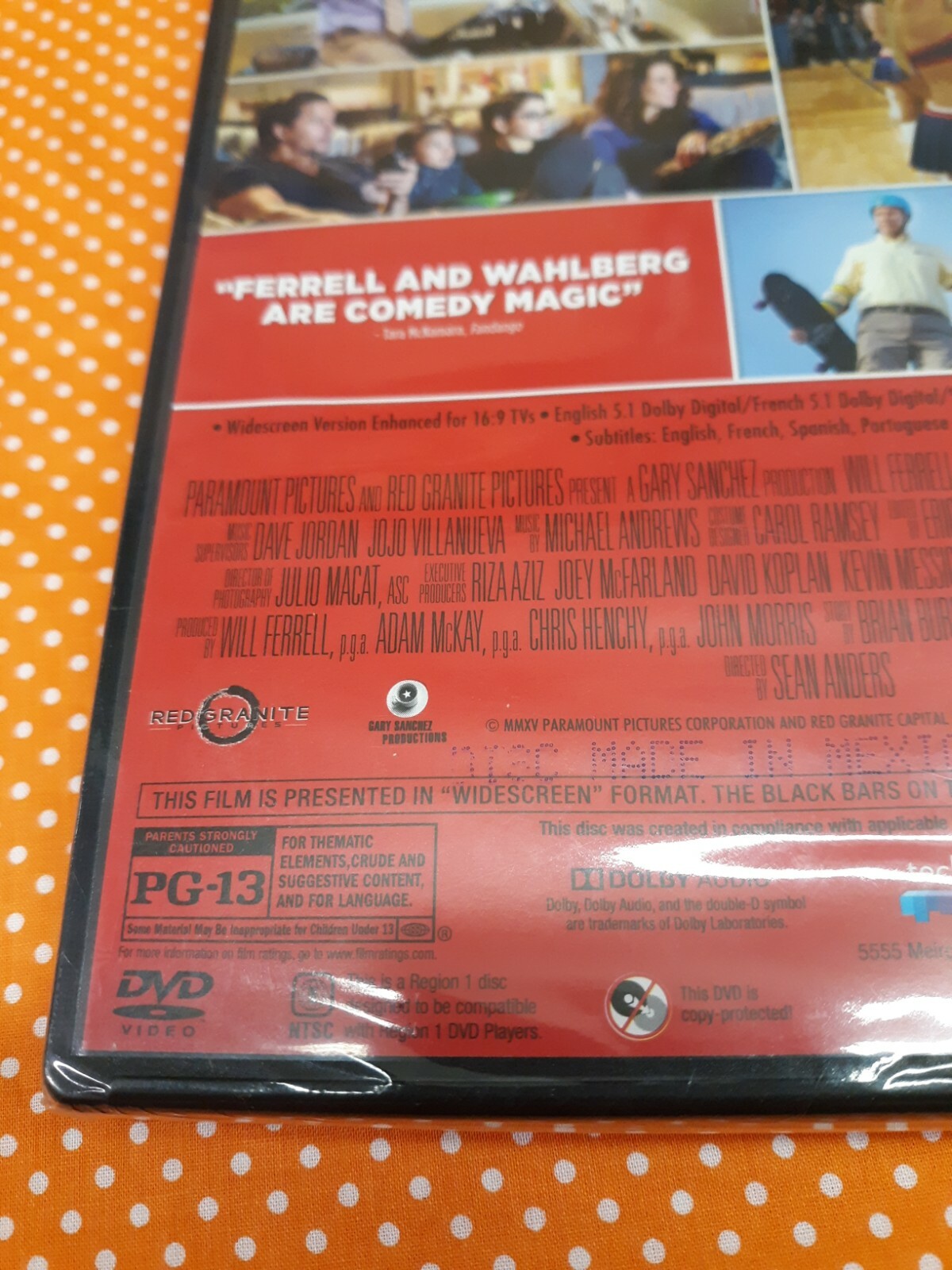 Daddy’s Home (NEW DVD, 2015) Will Ferrell and Mark Wahlberg, Linda Cardellini