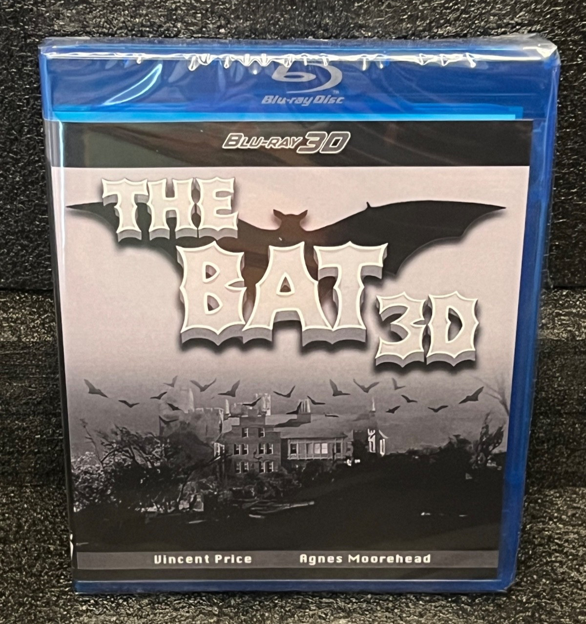 3D Blu-ray – The Bat 3D starring Vincent Price 1959, Digital 3D + Anaglyph 3D