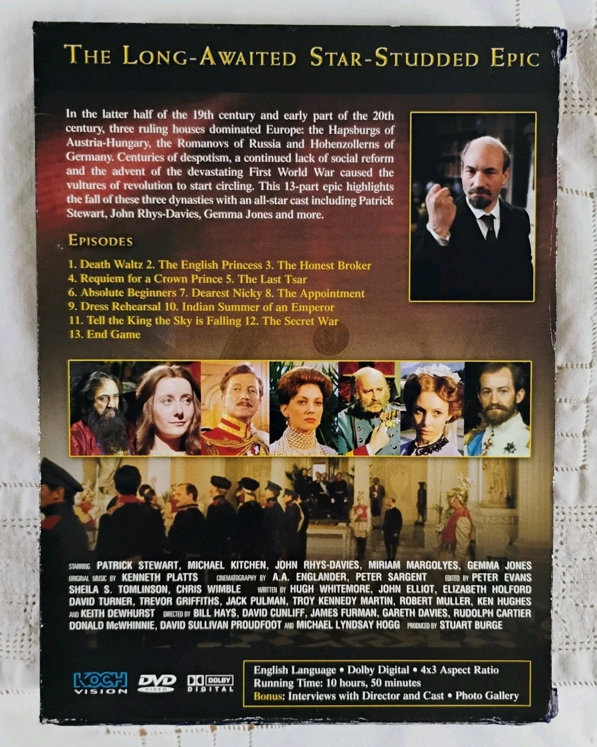 Fall of Eagles BBC 4 DVD Box Set Patrick Stewart Classic Historic Drama Series
