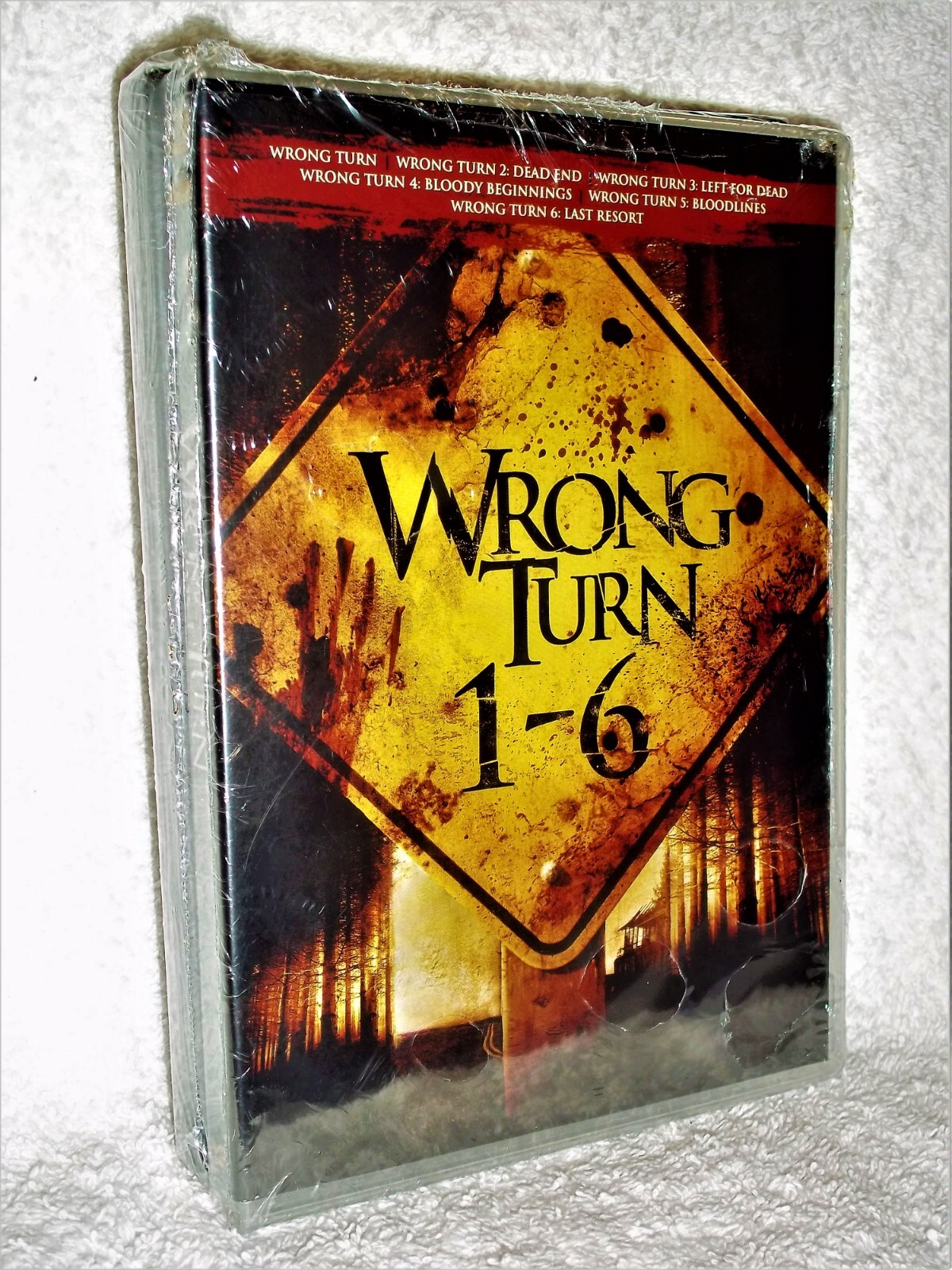 Wrong Turn 1 2 3 4 5 6 7 Complete Collection (DVD, 2021, 7-Disc) scary horror