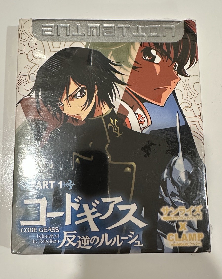 Code Geass Lelouch of the Rebellion Part 1 RARE STEELBOOK Sub:Chinese/English