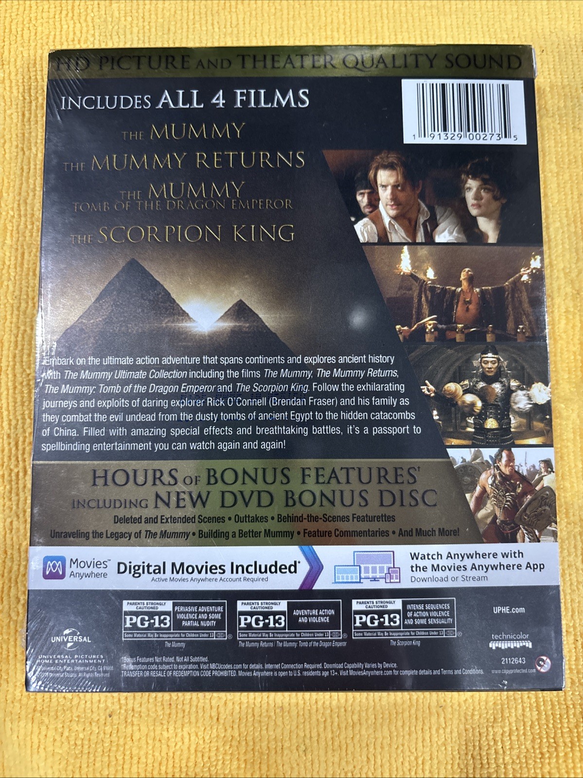 The Mummy Ultimate Collection (Blu-ray) New *Buy 4 Get 10 Free*