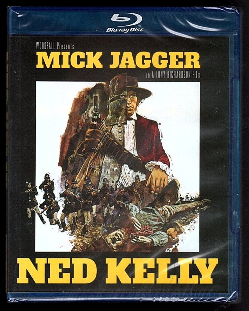 Tony Richardson’s Ned Kelly (Blu-ray, 1970, OOP) Mick Jagger, Clarissa Kaye