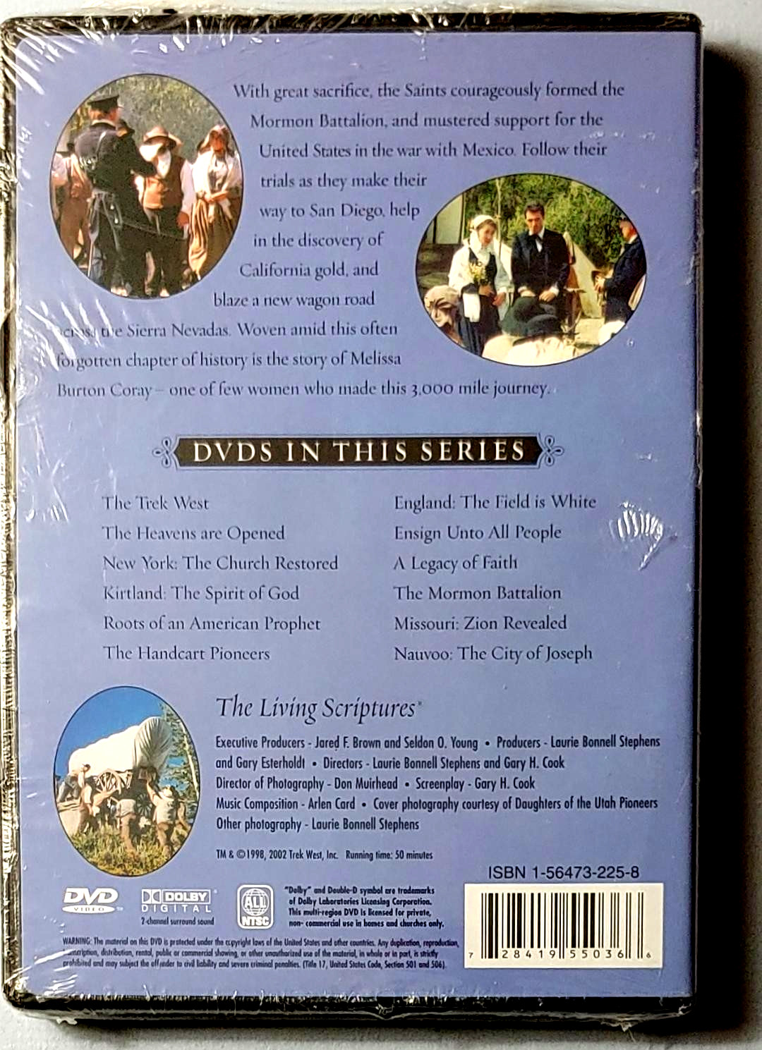 The Mormon Battalion: Docudrama of the Restoration [DVD] 1998 – BRAND NEW