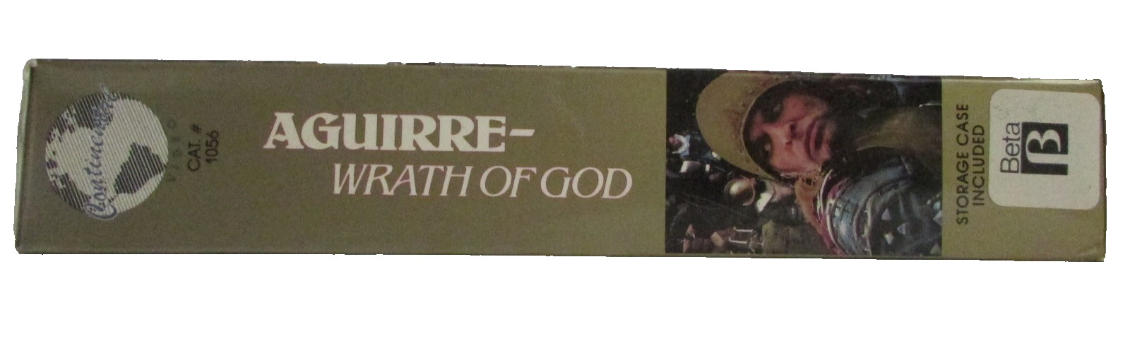 VINTAGE 1972 Aguirre – Wrath of God Betamax Beta Tape (BIG BOX w/Clamshell Case)